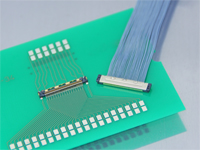 0.4mm间距极细同轴线用焊接式连接器(Stack Type) 『USLS21系列』